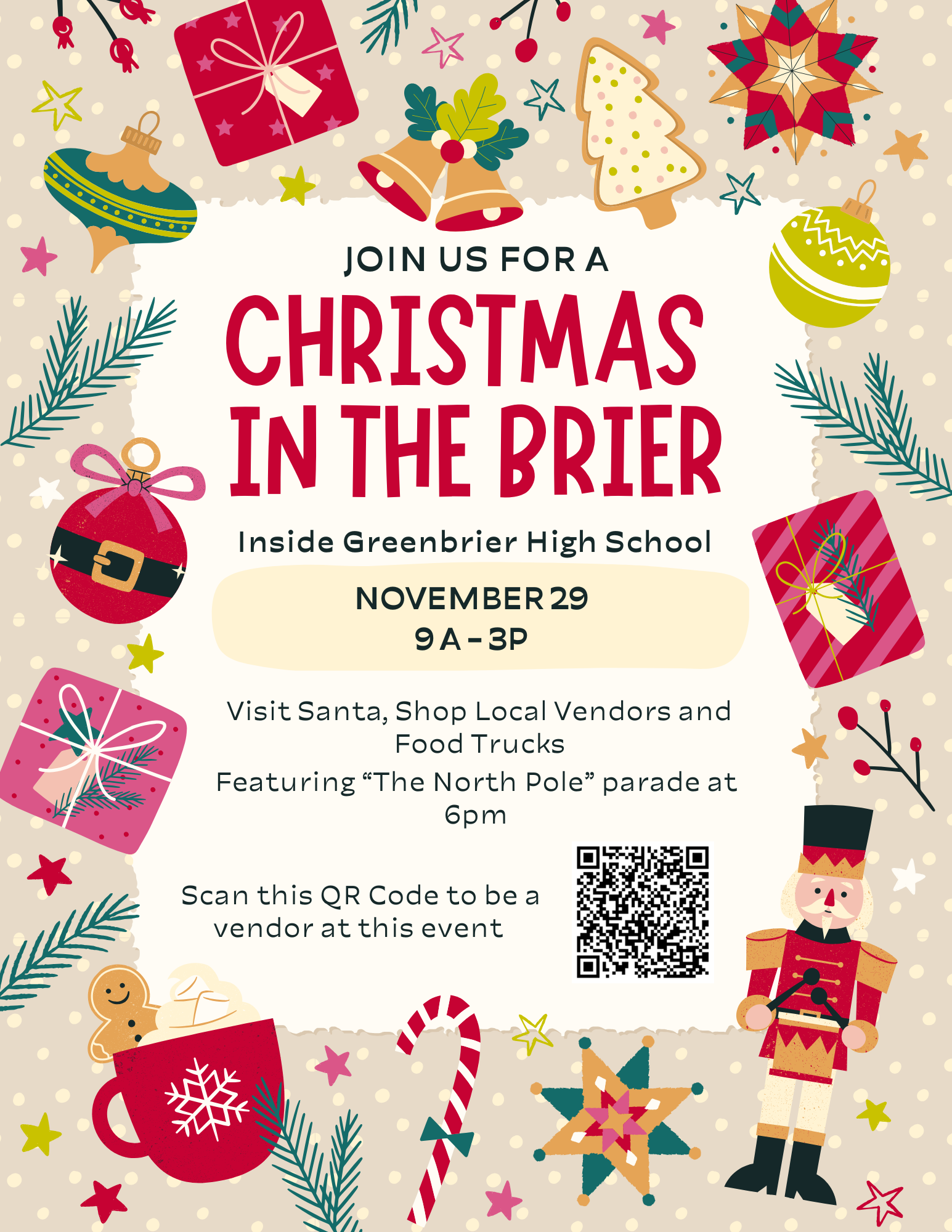 2025 Christmas in the Brier Flyer