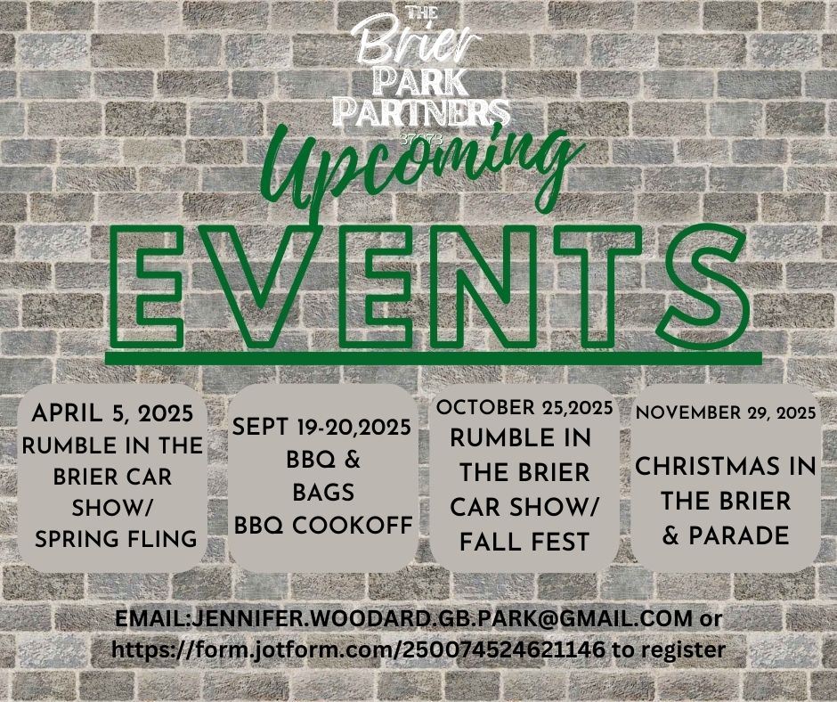 2025 Brier Park Partners Events